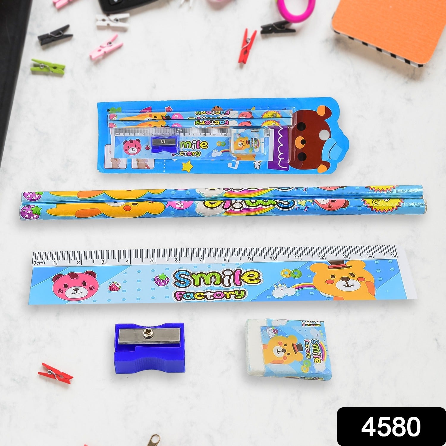 Pencil set with cartoon designs for boys Pencil set with cartoon designs for boys